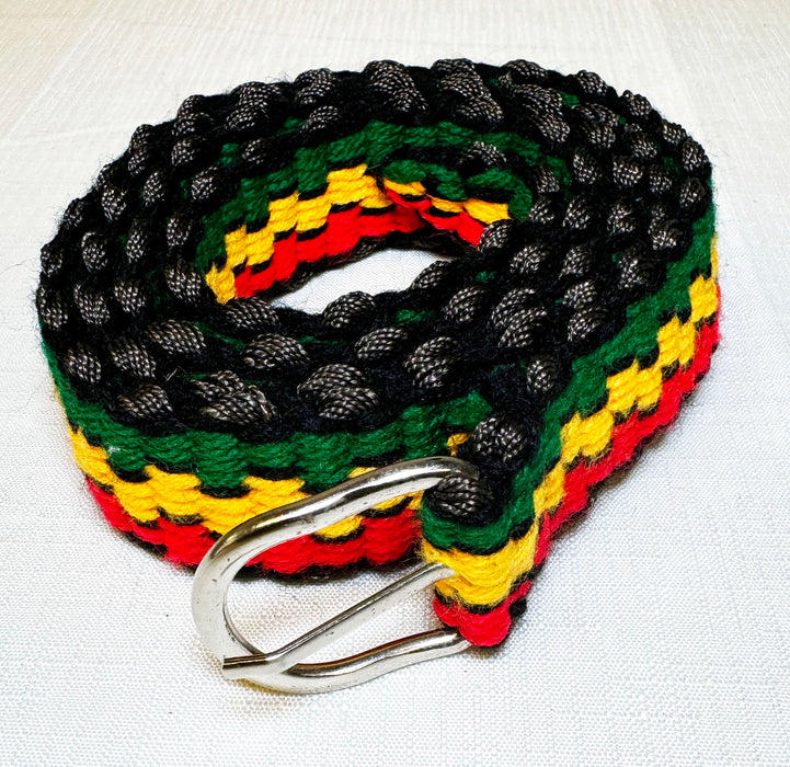 Rasta Belt - Hand Knitted