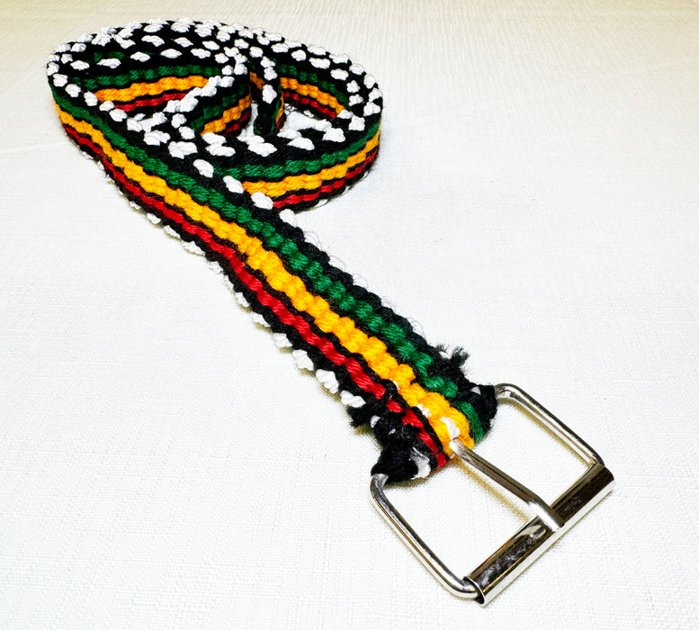 Rasta Belt - Hand Knitted