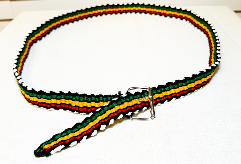 Rasta Belt - Hand Knitted