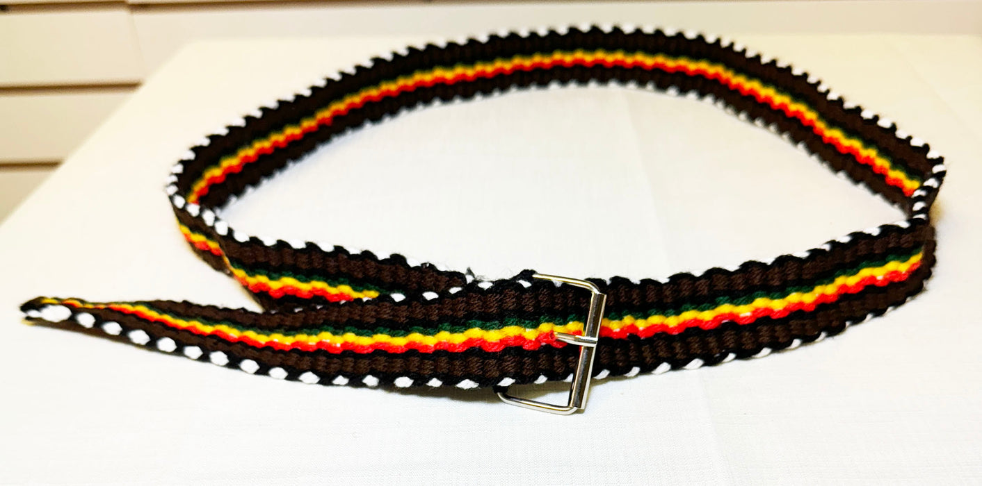 Rasta Belt - Hand Knitted