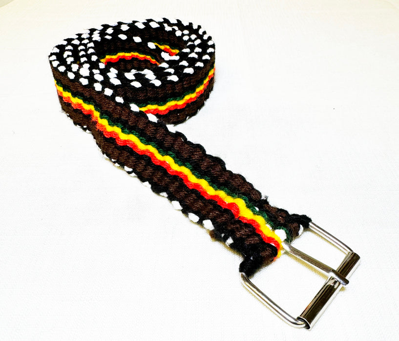 Rasta Belt - Hand Knitted