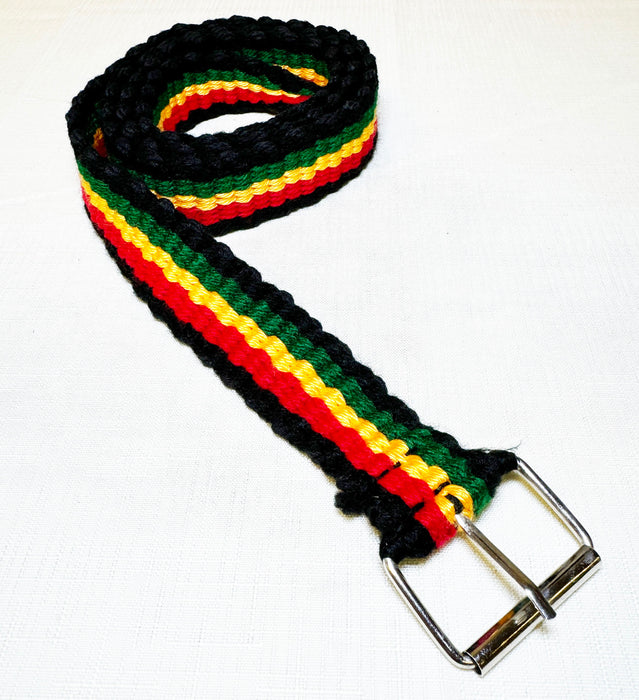 Rasta Belt - Hand Knitted