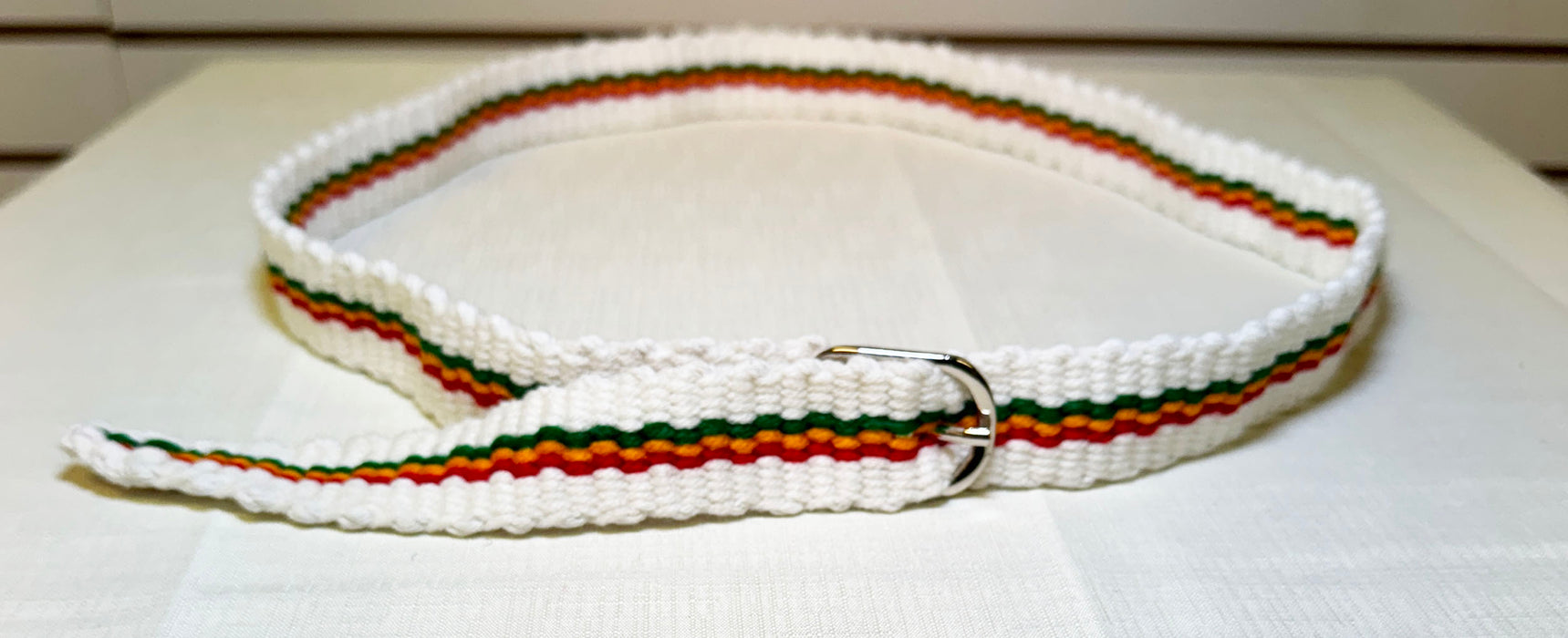 Rasta Belt - Hand Knitted