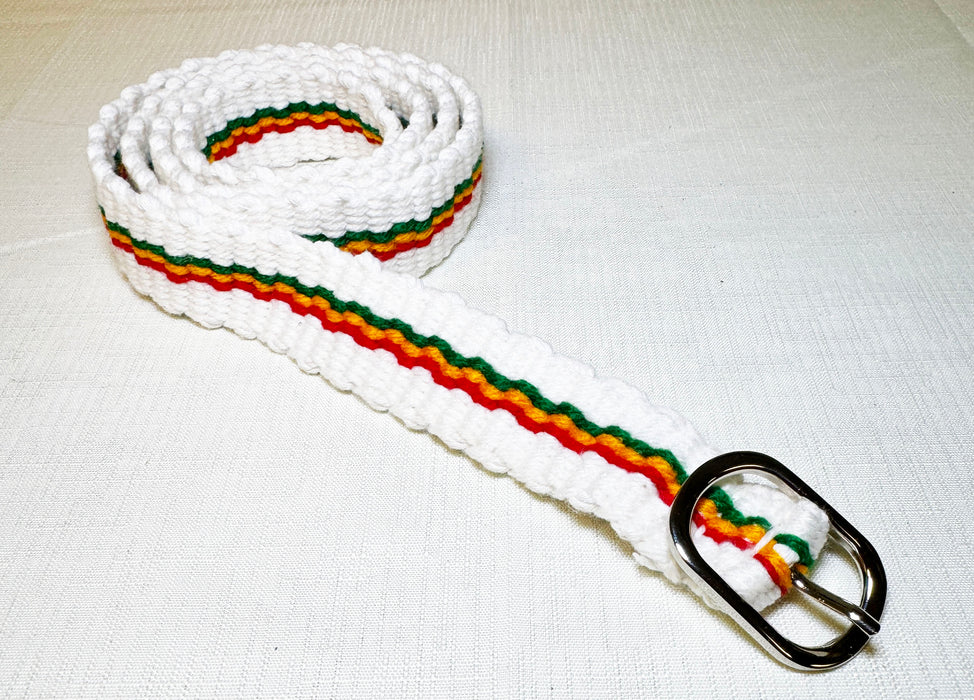 Rasta Belt - Hand Knitted