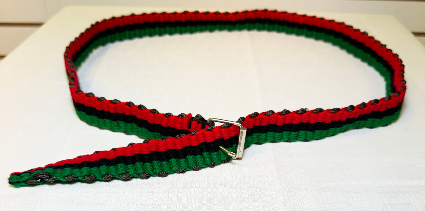 Rasta Belt - Hand Knitted