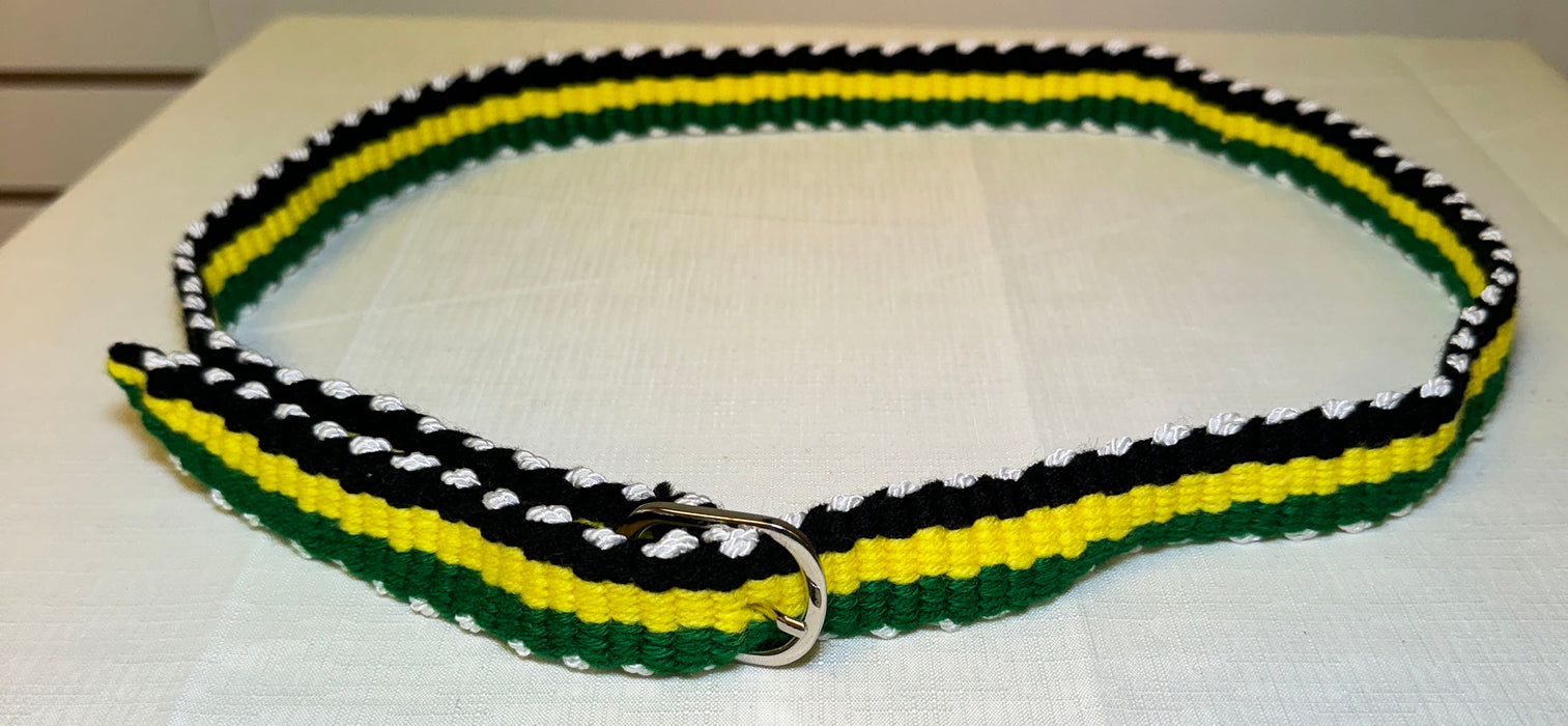 Rasta Belt - Hand Knitted