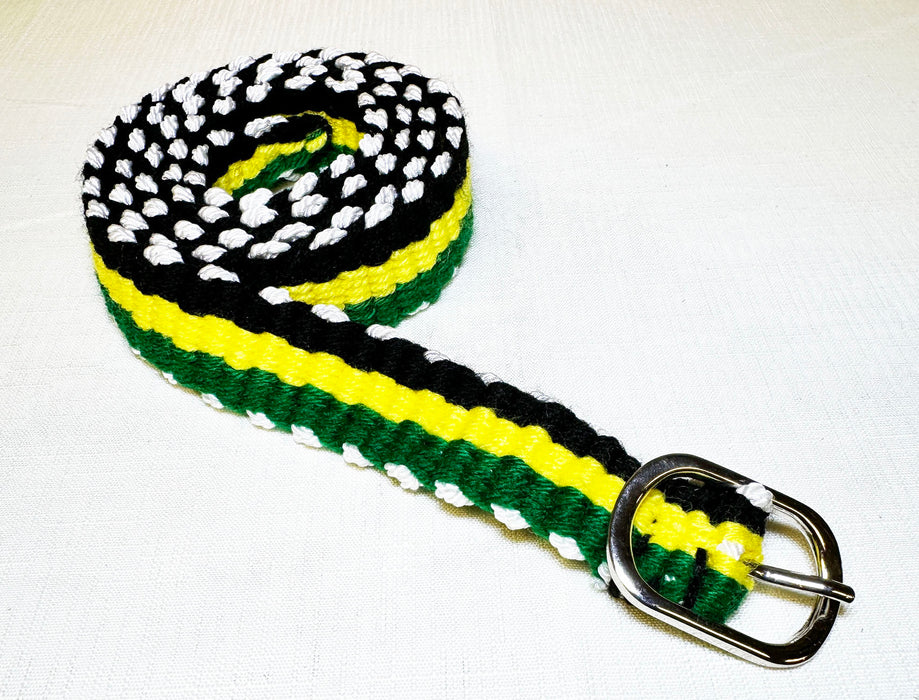 Rasta Belt - Hand Knitted