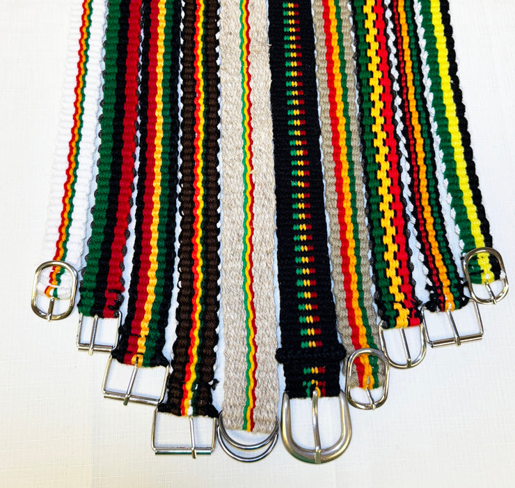 Rasta Belt - Hand Knitted