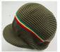  Rasta Hats with Peaks