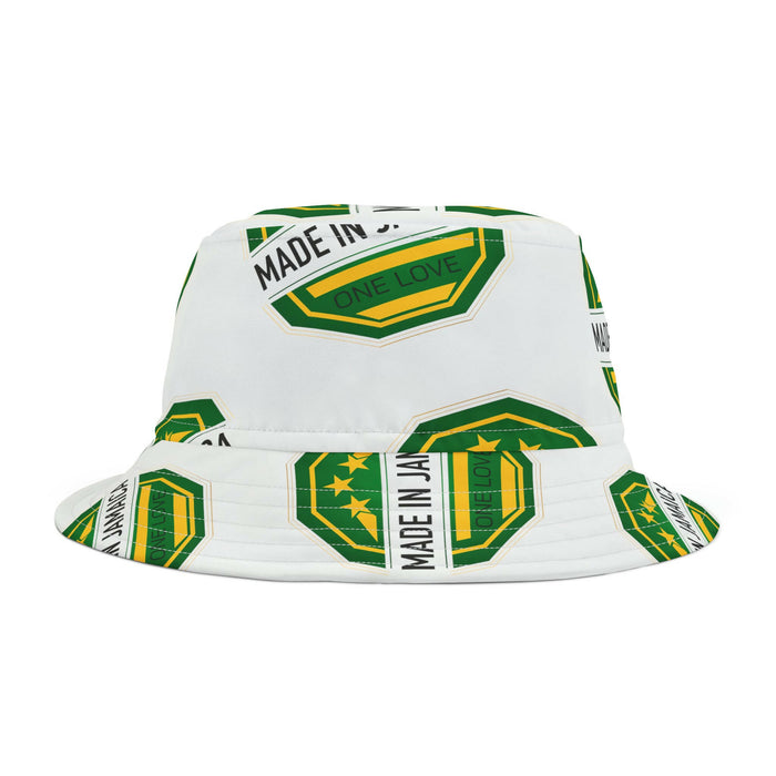 White Bucket Hat (AOP)