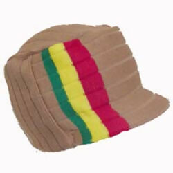 Olive Mesh Tam Green-Yellow-Red