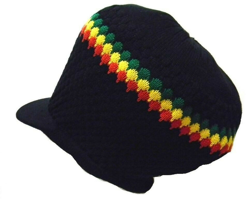 Olive Mesh Tam Green-Yellow-Red