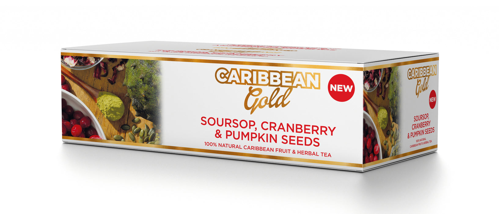 Soursop Cranberry  Pumpkin Seeds Herbal Fuit Tea