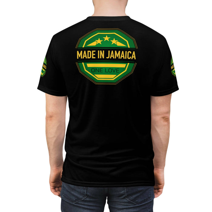 Made In Jamaica Logo Black Unisex Tee