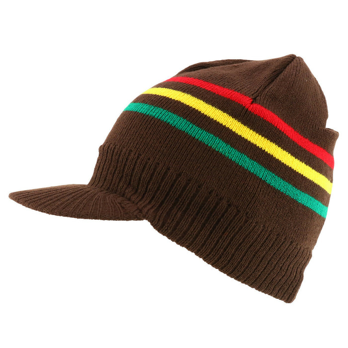 Olive Mesh Tam Green-Yellow-Red