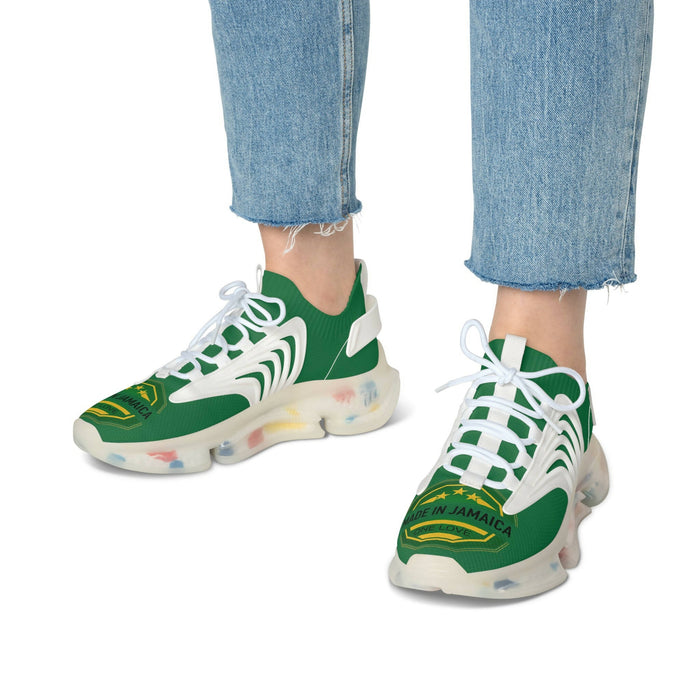Green Women's Mesh Sneakers