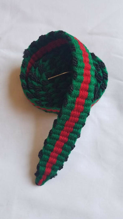 Rasta Belt - Hand Knitted Rasta Belt - Hand Knitted