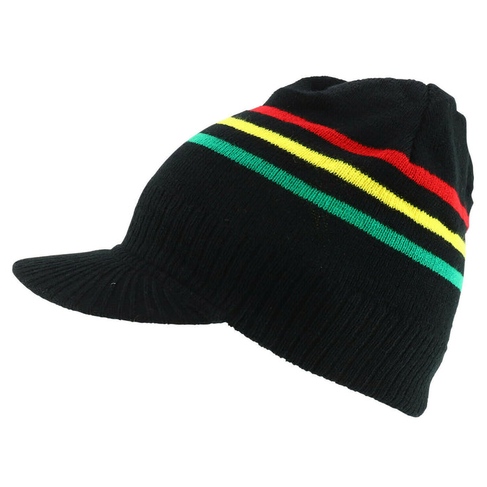 Olive Mesh Tam Green-Yellow-Red