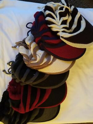 Olive Mesh Tam Green-Yellow-Red