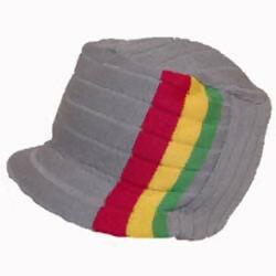 Olive Mesh Tam Green-Yellow-Red