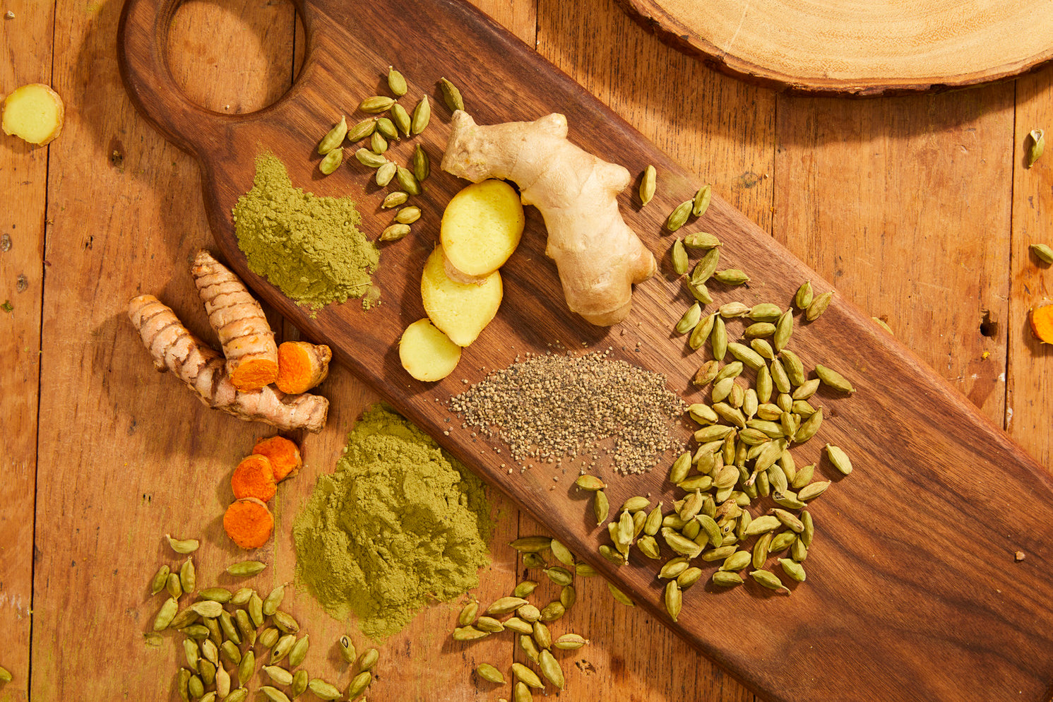 Turmeric, Cardamom, Ginger & Black Pepper Herbal Tea — Made in Jamaica ltd