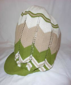 Olive Mesh Tam Green-Yellow-Red