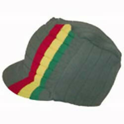 Olive Mesh Tam Green-Yellow-Red